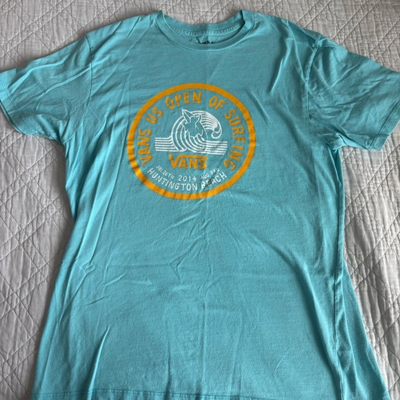 Vans Other - Blue Vans 2014 Surf Short Sleeve Tee